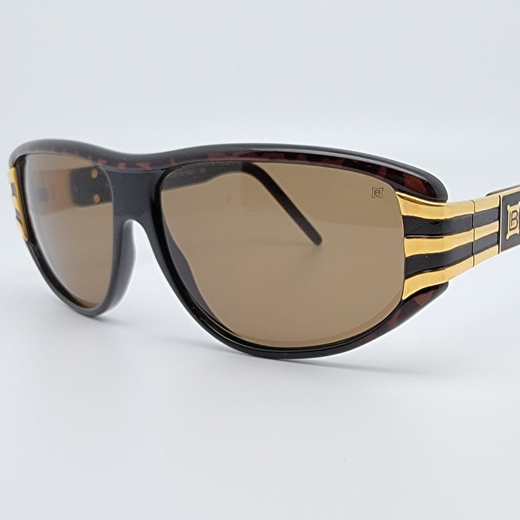 Laura Biagiotti Lb697/S Sl2 Black Tortoise Frame Brown Lens Sunglasses 61-14-135